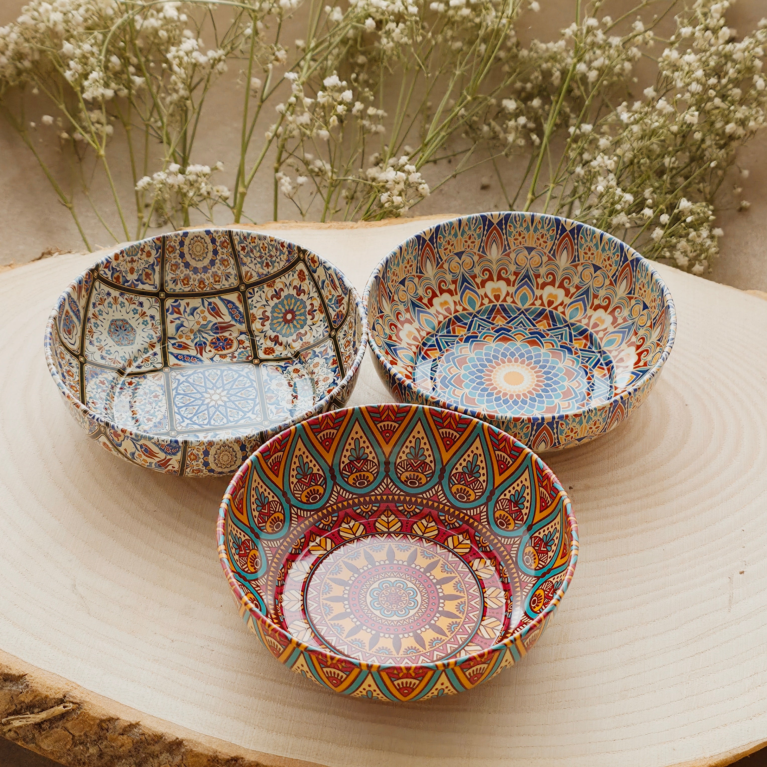 Ethnic Schalen - 3er Set
