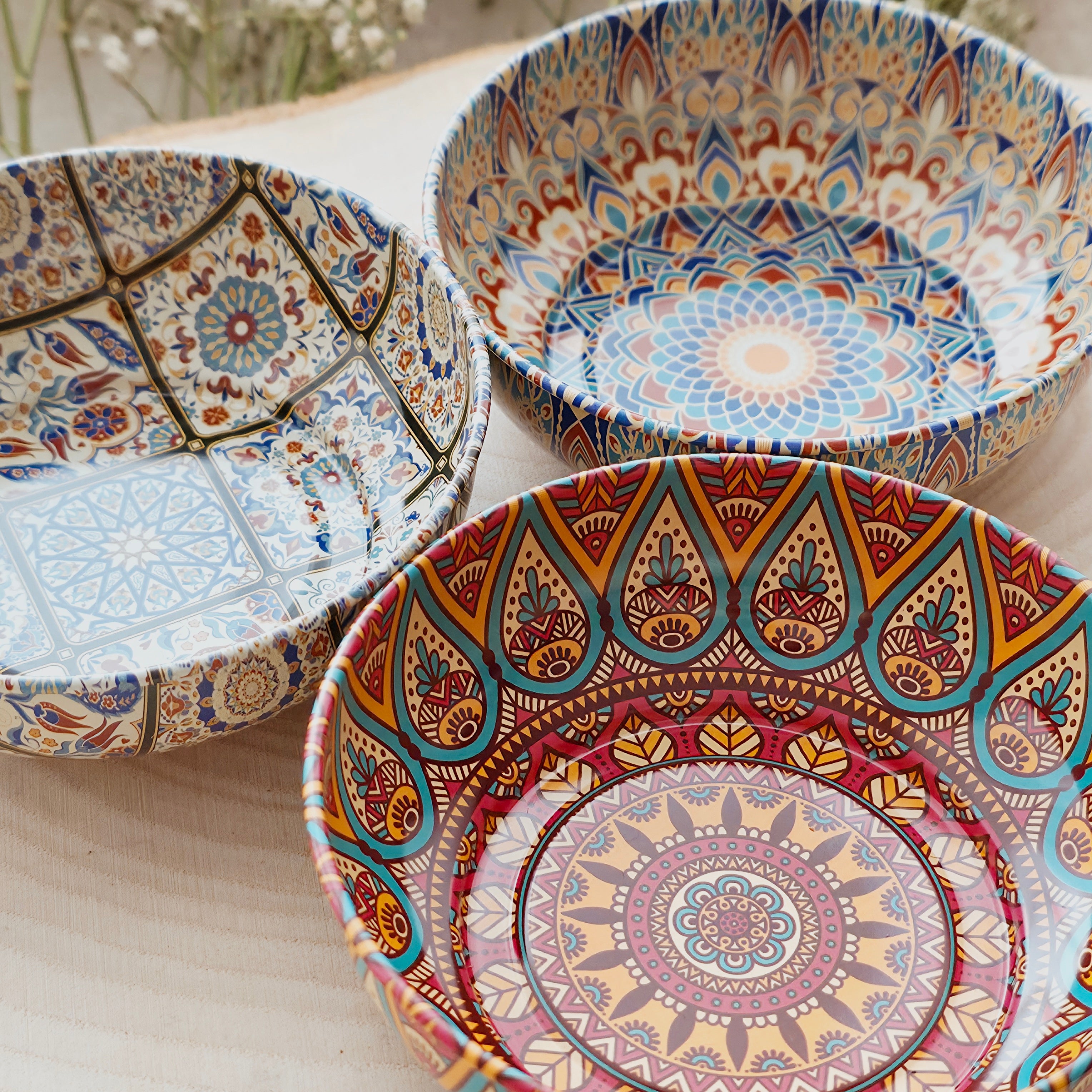 Ethnic Schalen - 3er Set