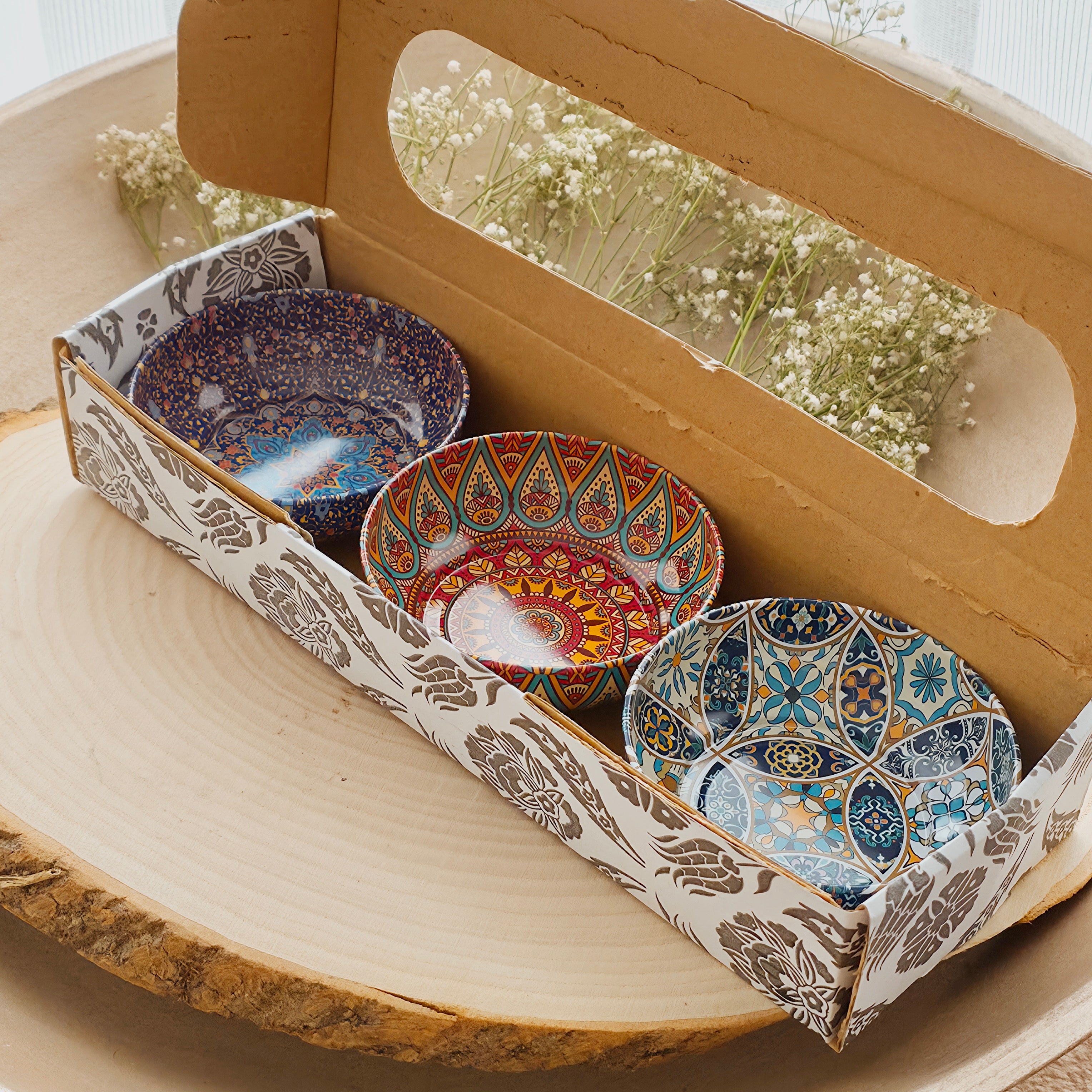 Ethnic Schalen - 3er Set