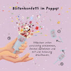 Blütenkonfetti - Wünsche werden wahr