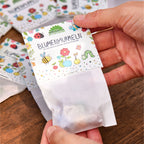 10x5 Blumenmurmeln im Tütchen