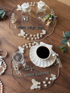 Kiz Isteme Tepsi Set - Personalized Söz Nişan Tepsi Set, Kız İsteme & Söz, Söz Nişan İsteme Decor, Nikkah