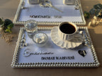 Nişan & Söz Tepsi Set | Söz Tepsi + Nişan Tepsi Set for Nişan Söz Düğün - Personalized Acrylic Gift, Engagement Decor