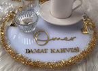 Personalized Engagement Tray Set – Modern Wedding Ceremony Decor