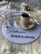 Personalized Nişan Tepsi Set: Söz Tepsi + Nişan Tepsi Set for Nişan Söz Düğün | Personalized Acrylic Gift, Ring Tray