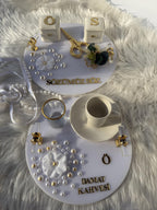 Söz Tepsi - Personalized Nişan Tepsi & Ring Tray, Söz and Nişan, Modern Acrylic Ceremony Decor, Engagement Decor, Wedding Decor