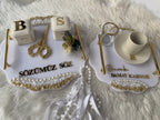 Soz Tepsi Set - Ring Holder Tray Set, Söz, Nişan, Nikah, Wedding Ceremony Decor, Wedding Gift, Bridal Decor
