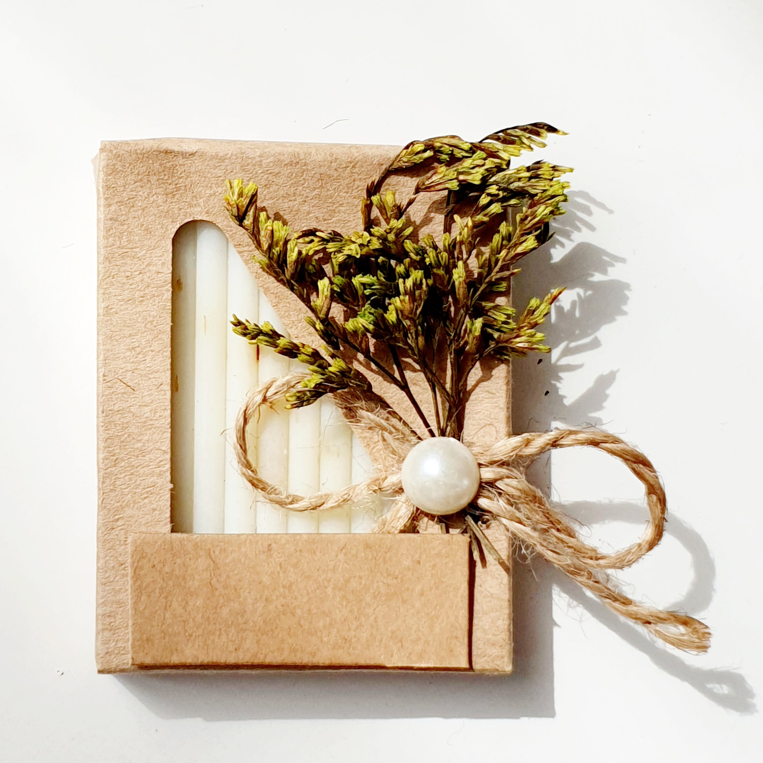 Seife Creme Gastgeschenk - Perle Schleierkraut